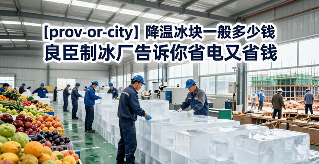 河西降温冰块一般多少钱 良臣制冰厂告诉你省电又省钱