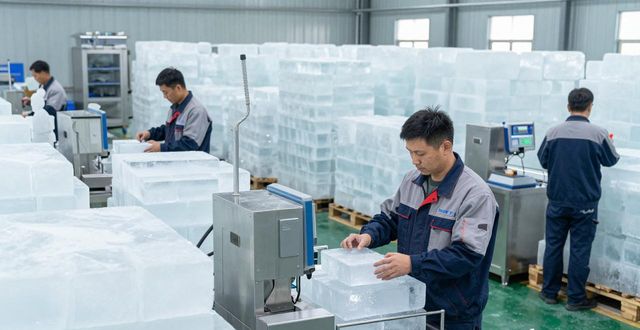 河西工业冰块批发厂家的冷源供应优势
